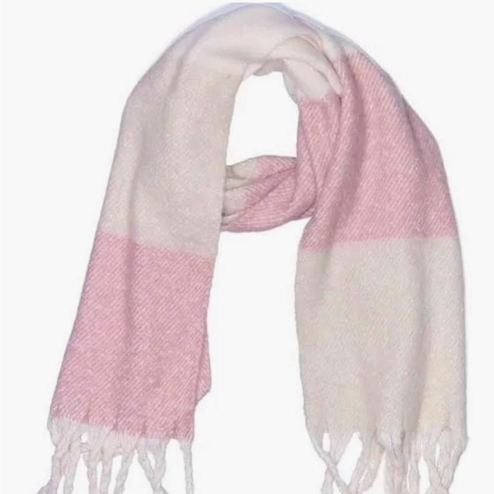 Gentle Fawn Huntington scarf, in pink and white, NIP, NWT, OS